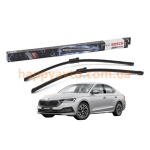 Комплект дворников на Skoda Octavia A8 2020-2026 — Bosch AeroTwin